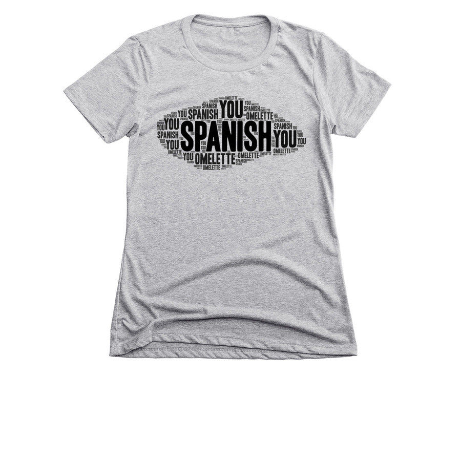 SPANISH OMELETTE WOMEN`S T-SHIRT