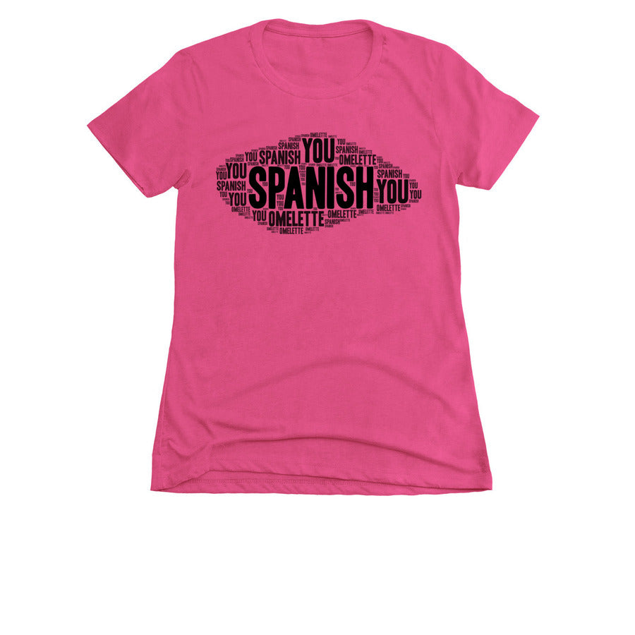 SPANISH OMELETTE WOMEN`S T-SHIRT