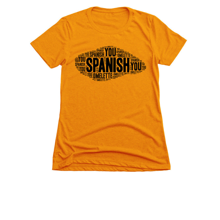 SPANISH OMELETTE WOMEN`S T-SHIRT